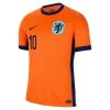 Officiële Voetbalshirt Nederland Memphis 10 Thuis EK 2024 - Heren